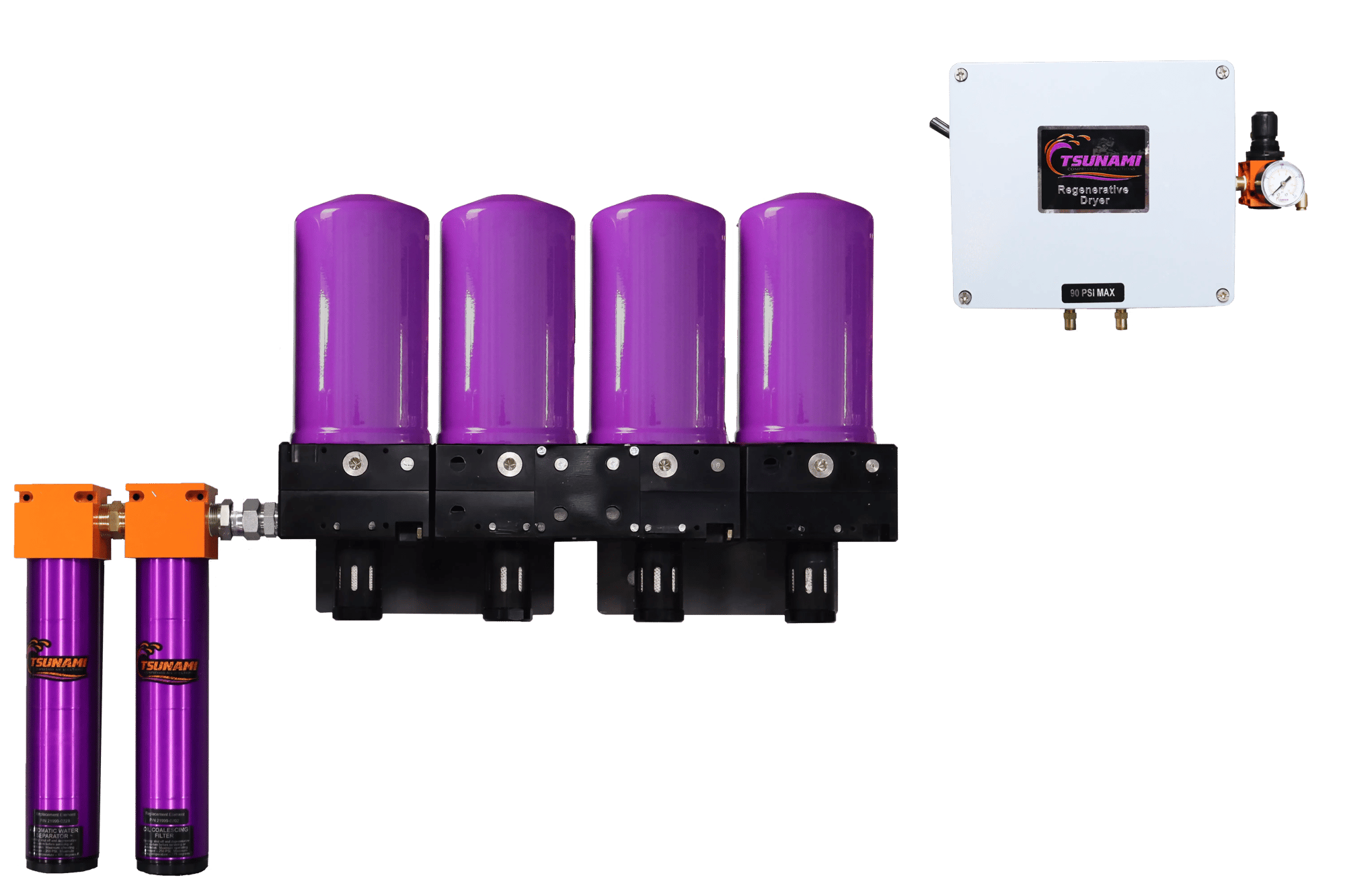 Pneumatic Air Dryer for Class 1, Division 1 Hazardous Locations